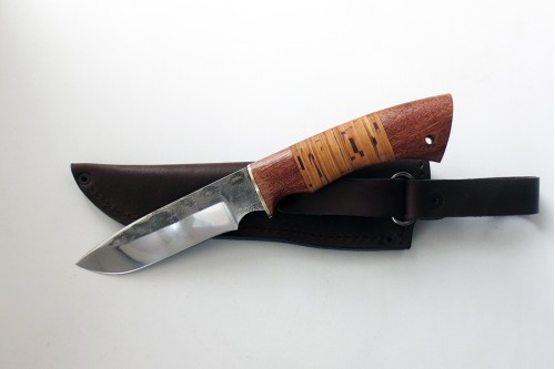 Нож Пума (малый) сталь 95Х18 (нерж.) след ковки - работа мастерской кузнеца Марушина А.И.